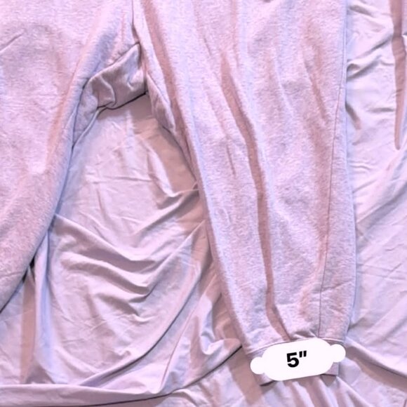 PLUS SIZE 3X Nike Heathered Light Purple Capri Length Sweatpants - Picture 11 of 11